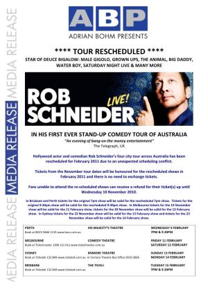 Rob Schneider Updated Release