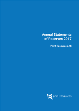 Annual Statements of Reserves 2017 1