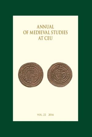 CEU Department of Medieval Studies in 2014/2015