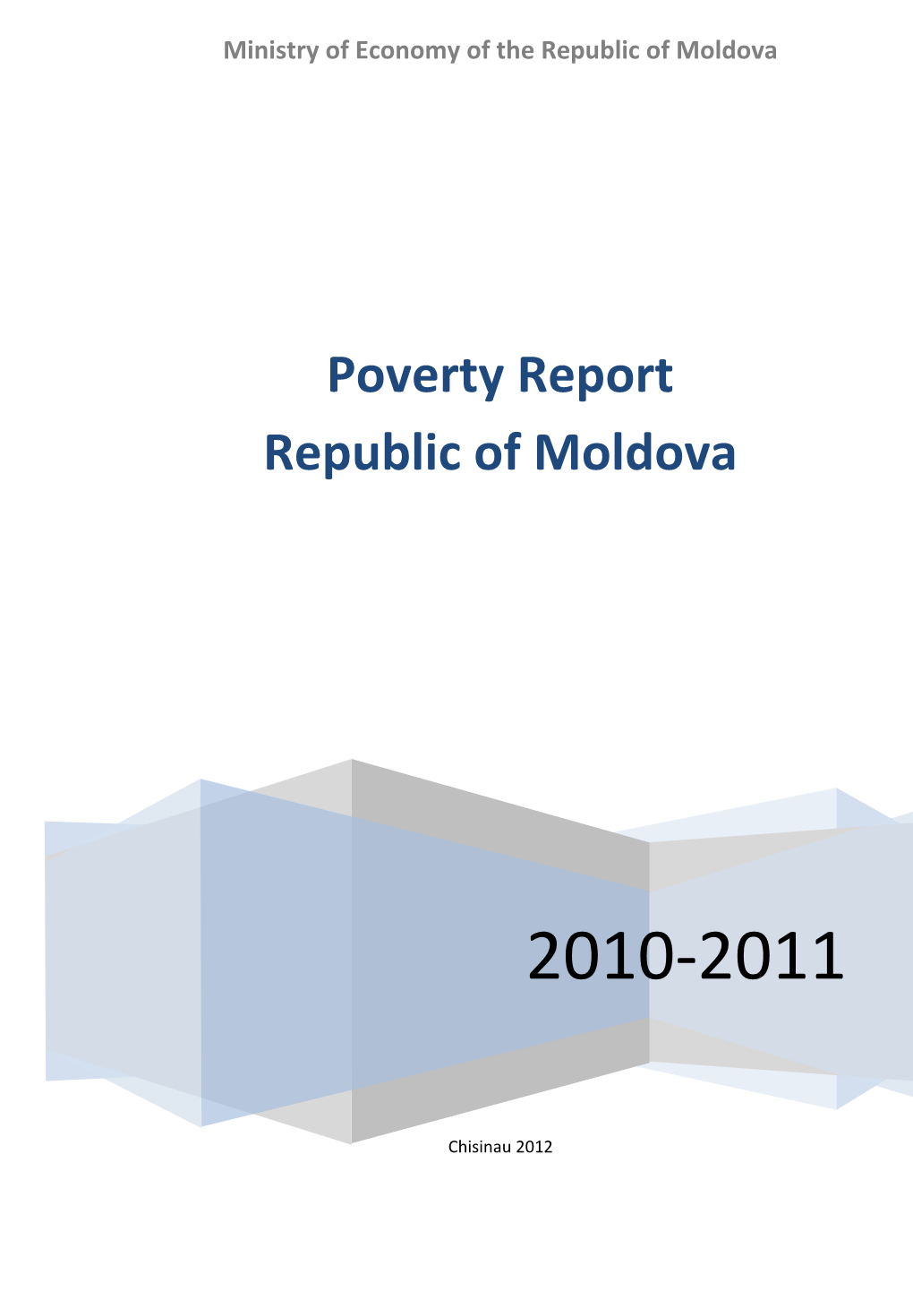 Poverty Report Republic of Moldova