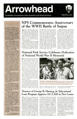NPS Commemorates Anniversary of the WWII Battle of Saipan