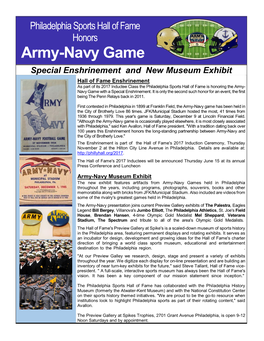 Army-Navy Game