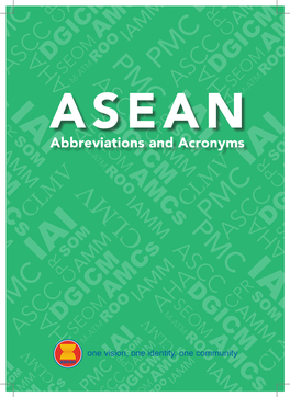 Abbreviations and Acronyms ASEAN Abbreviations