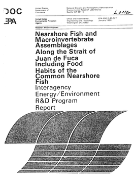 Nearshore Fish and Macroinvertebrate Assemblages