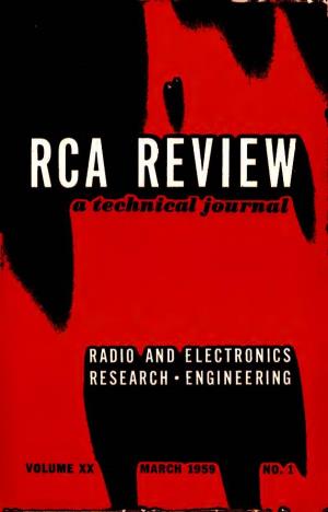 A Technical RADIO and ELECTRONICS RESEARCH