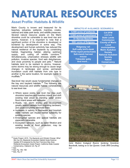 NATURAL RESOURCES Asset Profile: Habitats & Wildlife