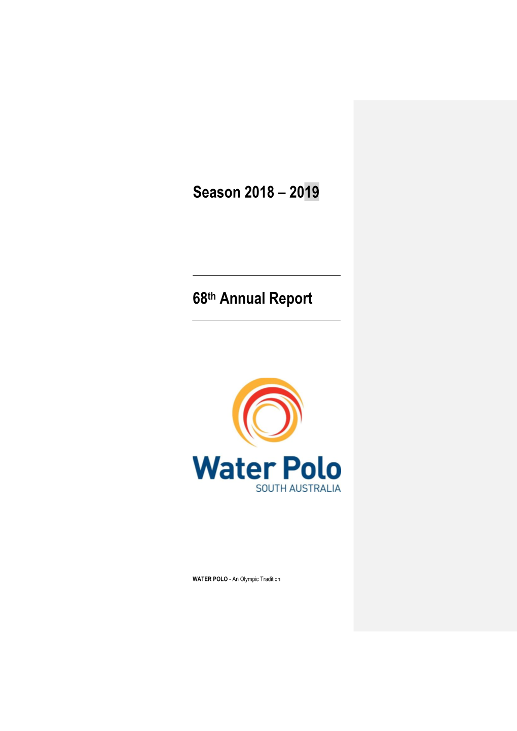 2019 WPSA Annual Report