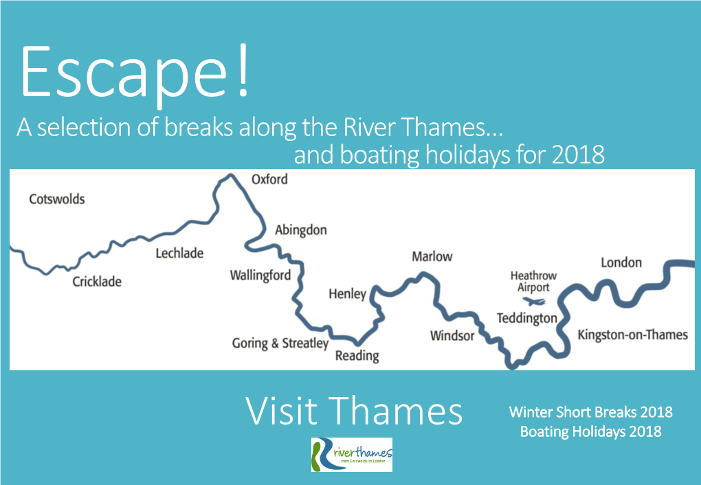 Escape! Guide to the River Thames