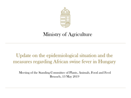 African Swine Fever in Hungary