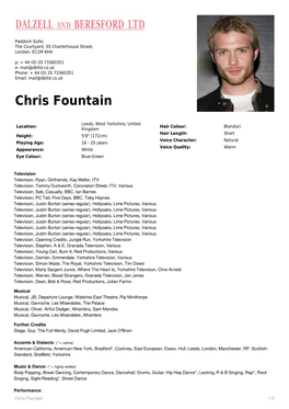 Chris Fountain
