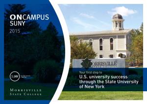 U.S. University Success Through the State University of New York