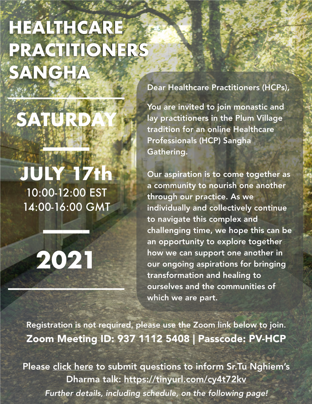 Poster HCP Sangha