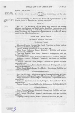 166 Public Law 86-500-.June 8, 1960 [74 Stat