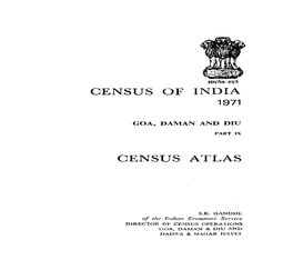 Census Atlas, Part IX
