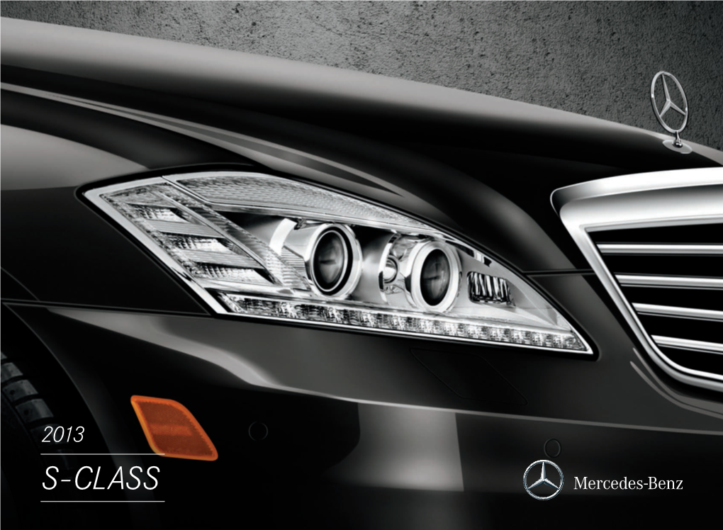 Mercedes-Benz 2013 S-Class