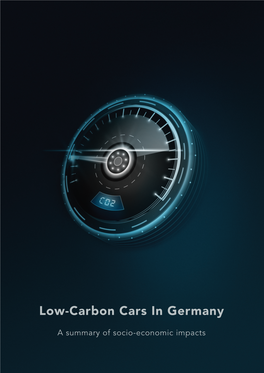 Low-Carbon Cars in Germany