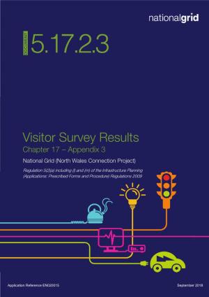 Visitor Survey Results Chapter 17 – Appendix 3