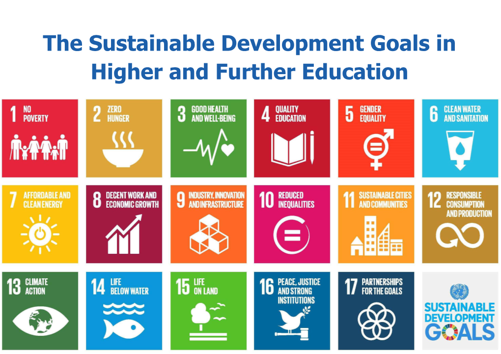 The Sustainable Development Goals in Higher and Further Education