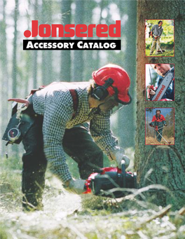 Jonsered Accessory Catalog NEW2