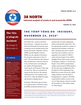 38 NORTH Informed Analysis of Events in and Around the DPRK
