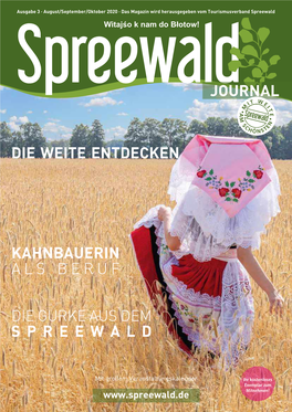 Journal Die Weite Entdecken Spreewald Kahnbauerin Als