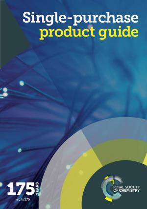 Single-Purchase Product Guide Ebooks Connect Your Library Users to the Information They Need Most