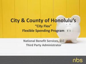 City & County of Honolulu's