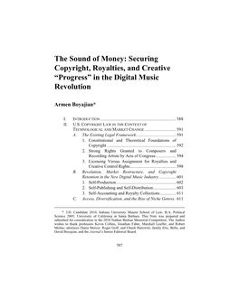 In the Digital Music Revolution