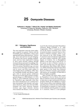 25 Oomycete Diseases
