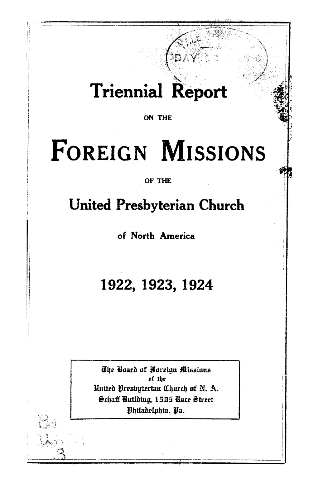 Triennial Report