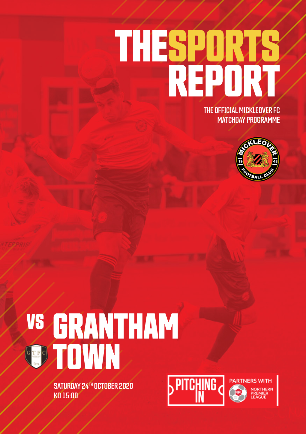 Thesports Report the Official Mickleover Fc Matchday Programme