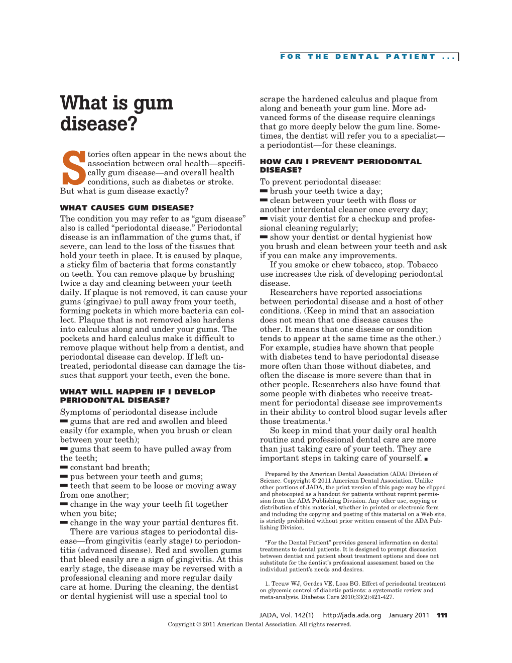 What Is Gum Disease?