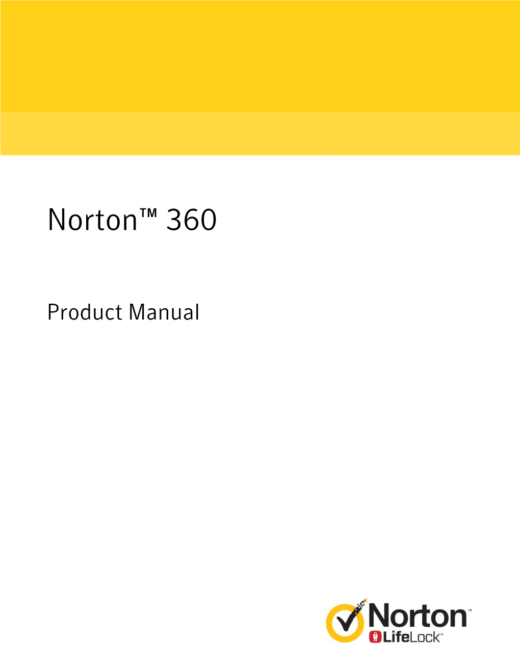 Norton™ 360: Product Manual