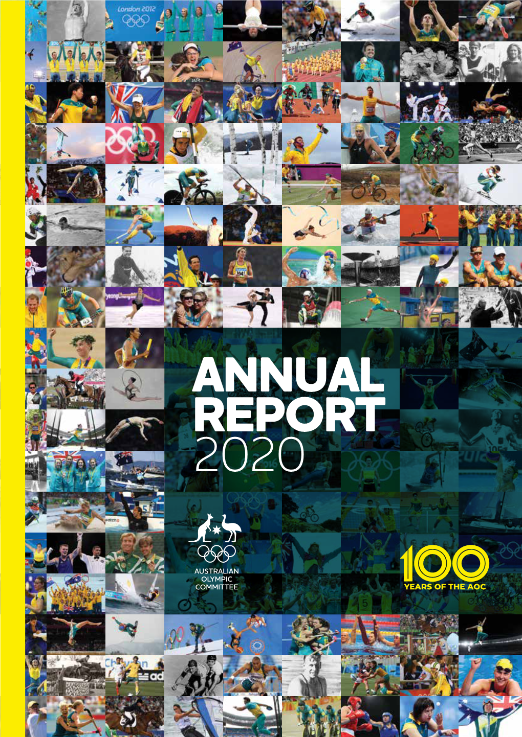 Annual Report 2020 05 11 21 President's Chief Executive Australian Review Officer's Olympic Report Committee