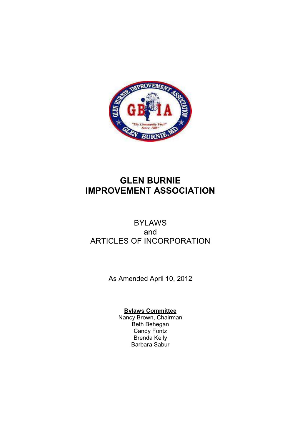 BYLAWS and ARTICLES of INCORPORATION
