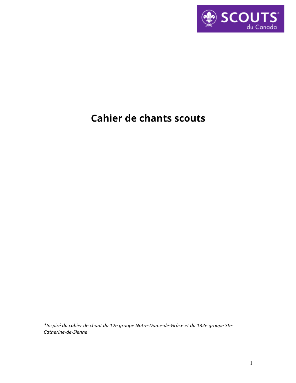 Cahier De Chants ASC.Pdf