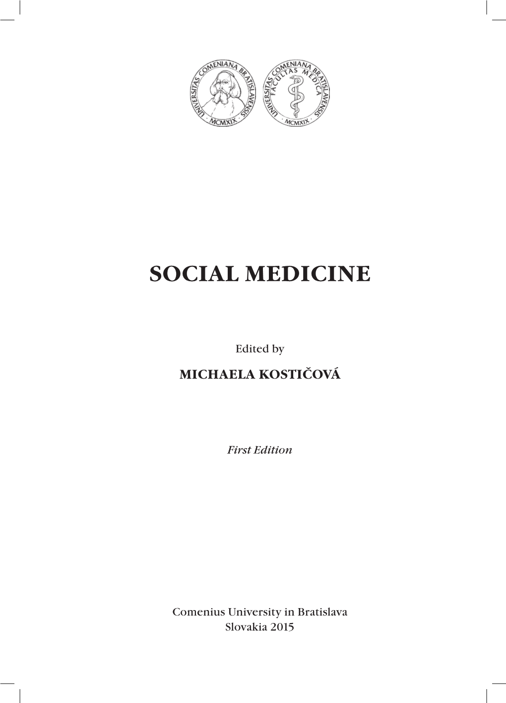 Social Medicine