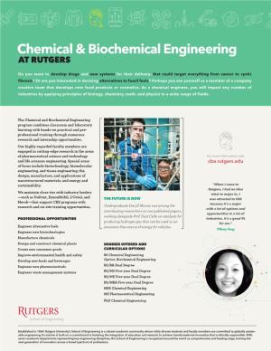 Chemical & Biochemical Engineering