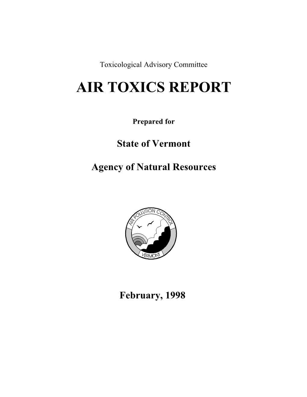 Air Toxics Report