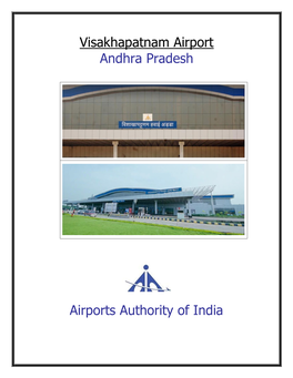Visakhapatnam Airport Andhra Pradesh Airports Authority of India