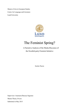 The Feminist Spring?