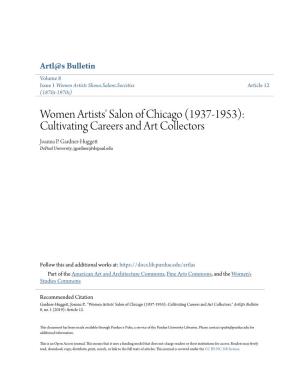 Women Artists' Salon of Chicago (1937-1953): Cultivating Careers and Art Collectors Joanna P