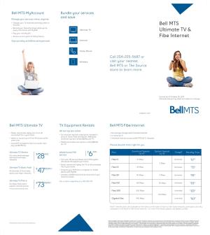 Bell MTS Broadband Brochure