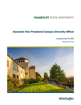 Associate Vice President/Campus Diversity Officer