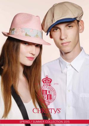 Spring / Summer Collection 2015 Great British Hat Makers Spring / Summer Collection 2015