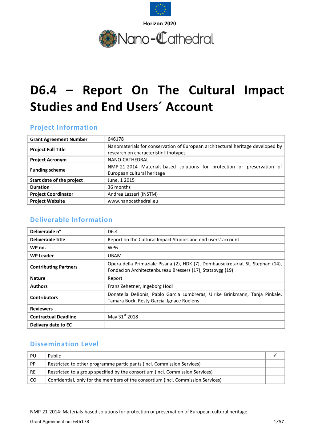 6.4 Report on the Cultural Impact Download