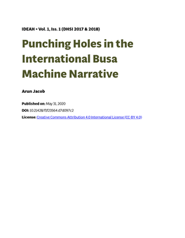 Punching Holes in the International Busa Machine Narrative