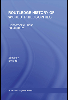 History of Chinese Philosophy, Volume 3