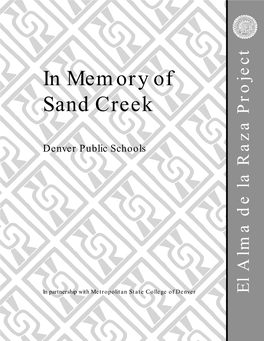 In Memory of Sand Creek