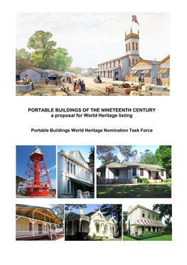 Portable Buildings World Heritage Nomination Task Force